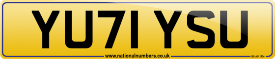 YU71 YSU