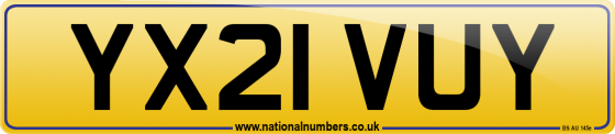 YX21 VUY