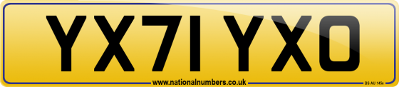 YX71 YXO
