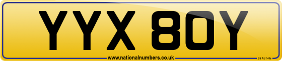 YYX 80Y