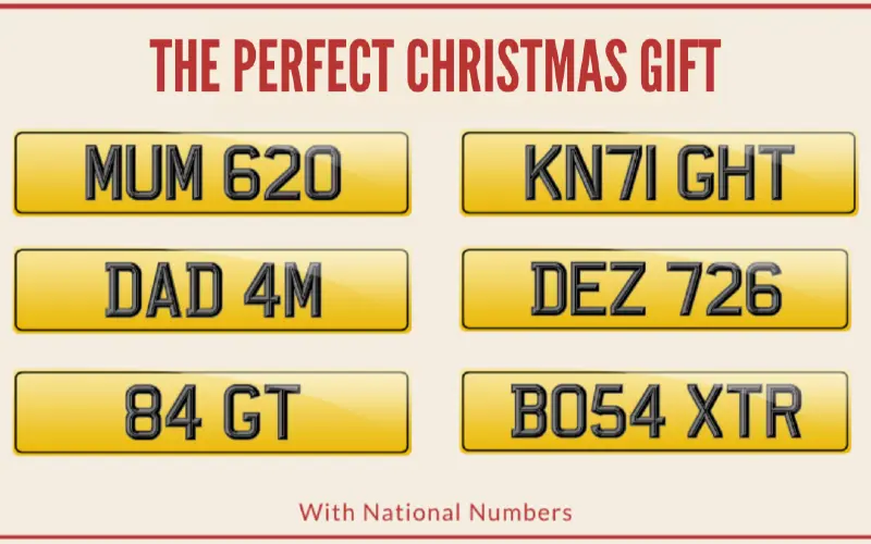 Buy Number Plates For Christmas - A Guide