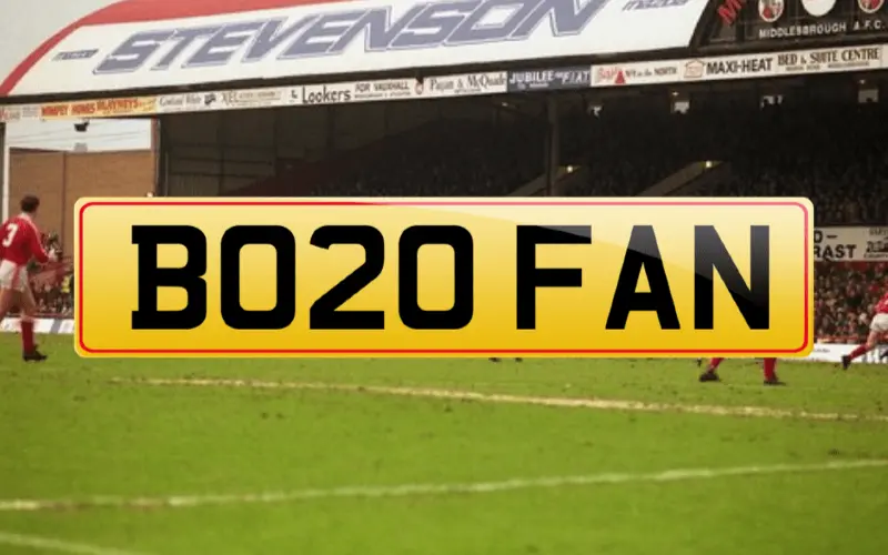 Top Ten Teesside Number Plates
