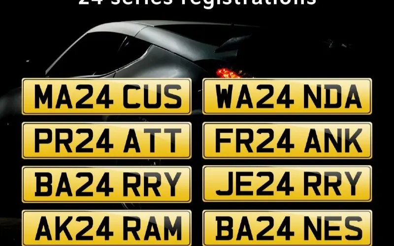 Everything you need to know about the 24 series number plate release