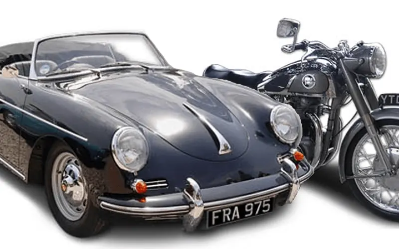 Vintage And Black Classic Number Plates