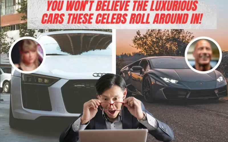Celebrities And Their Cars