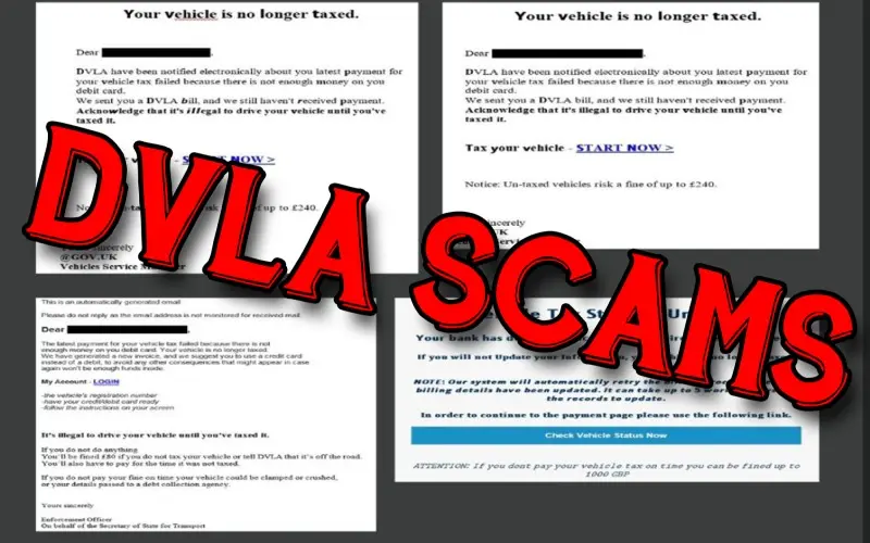 DVLA Scams to Look Out For in 2021 (With Pictures)