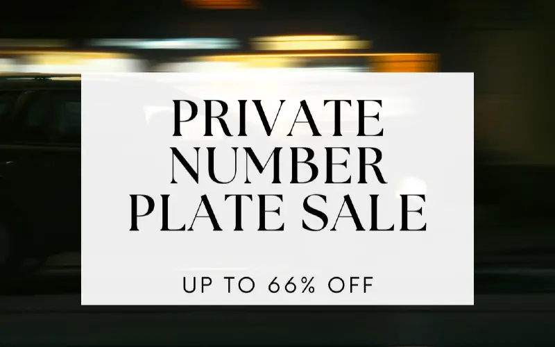 Stock Clearance: 10 Private Number Plates To Grab Before They're Gone