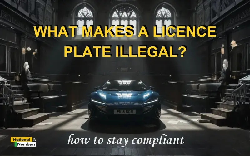 What Makes a Number Plate Illegal?